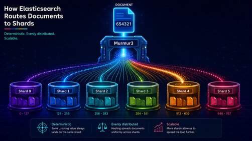 Elasticsearch Murmur3 Shard Routing